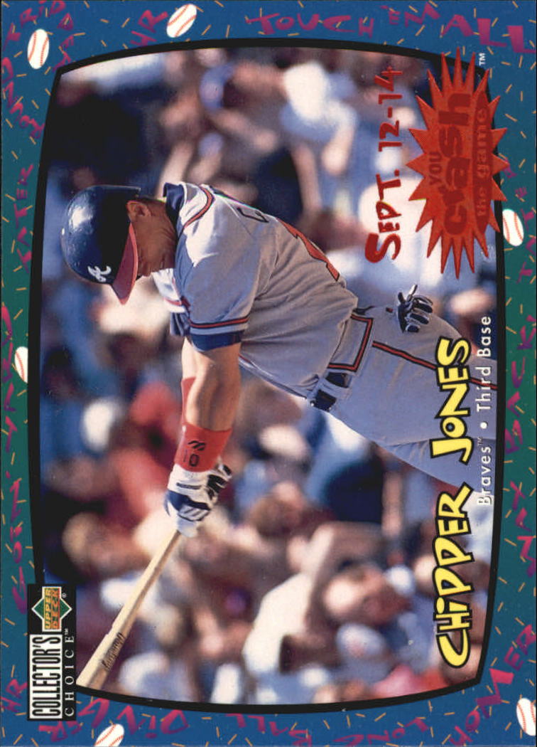 1997 Collector's Choice Crash the Game #2A C.Jones Aug 15-17 L