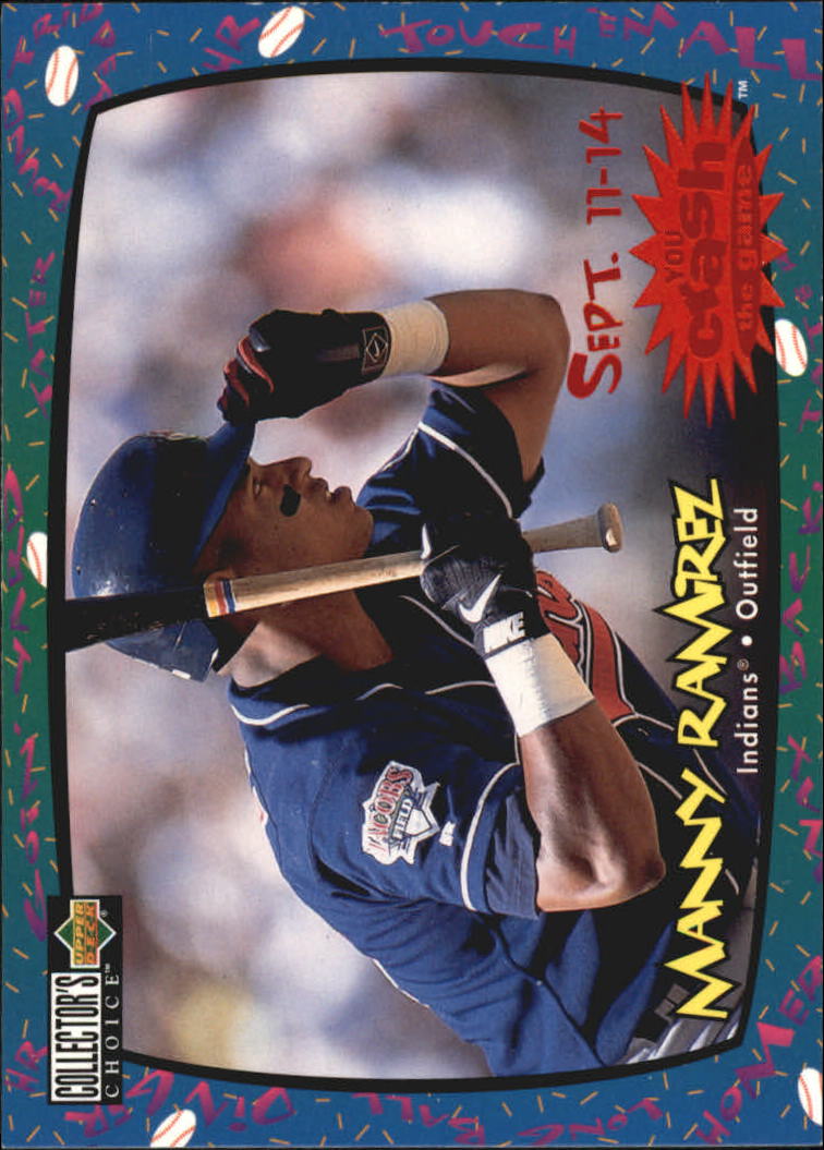 1997 Collector's Choice Crash the Game #11A M.Ramirez Aug 12-14 W