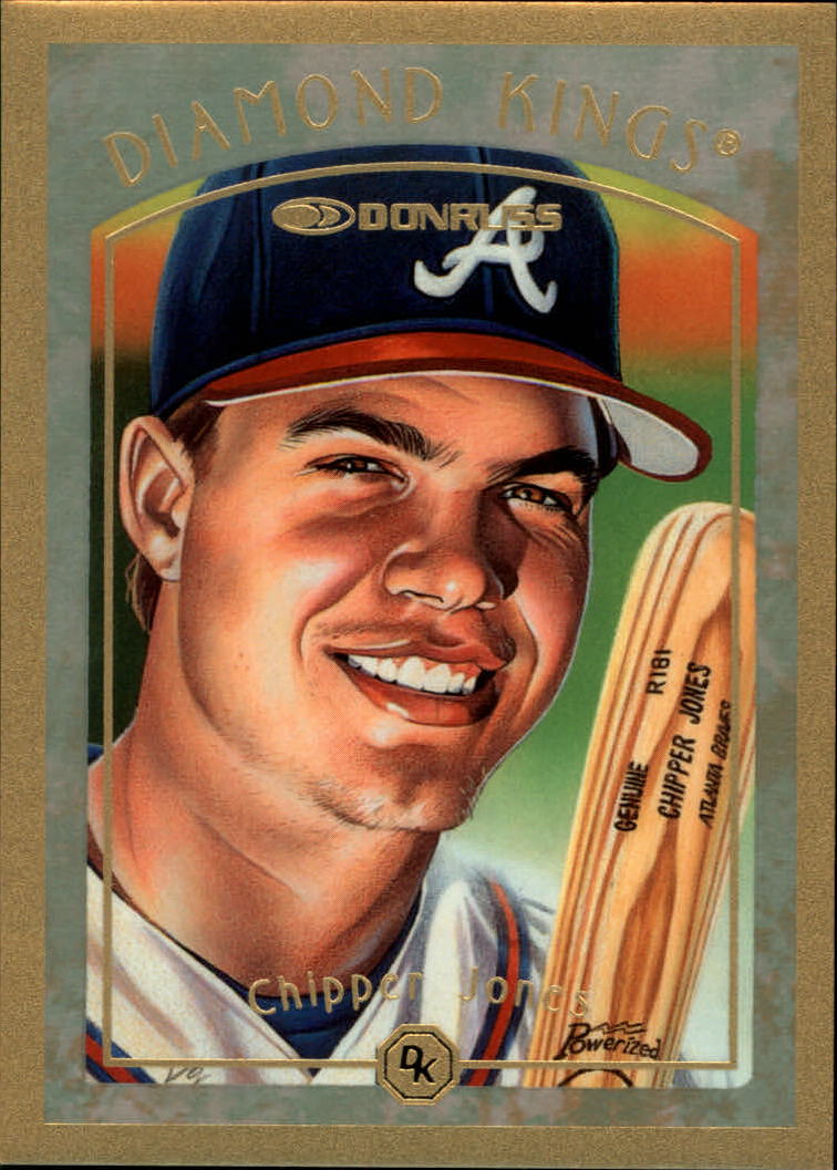 1997 Donruss Diamond Kings #10 Chipper Jones