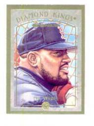 1997 Donruss Diamond Kings Canvas #3 Mo Vaughn