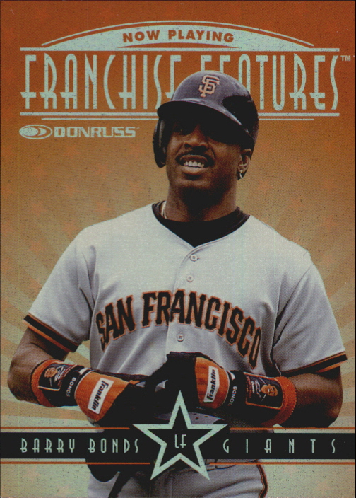 1997 Donruss Franchise Features #7 B.Bonds/V.Guerrero