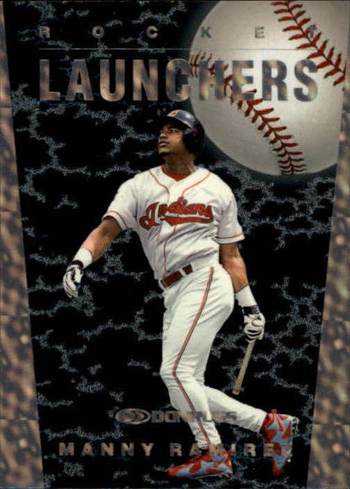 1997 Donruss Rocket Launchers #12 Manny Ramirez