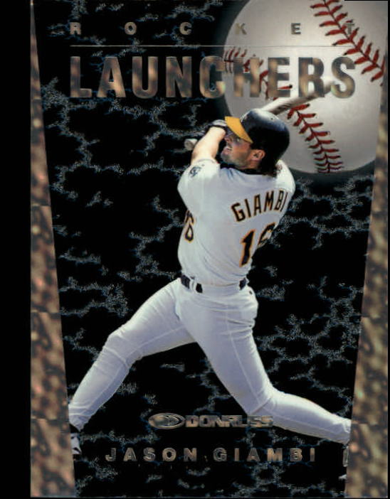 1997 Donruss Rocket Launchers #14 Jason Giambi
