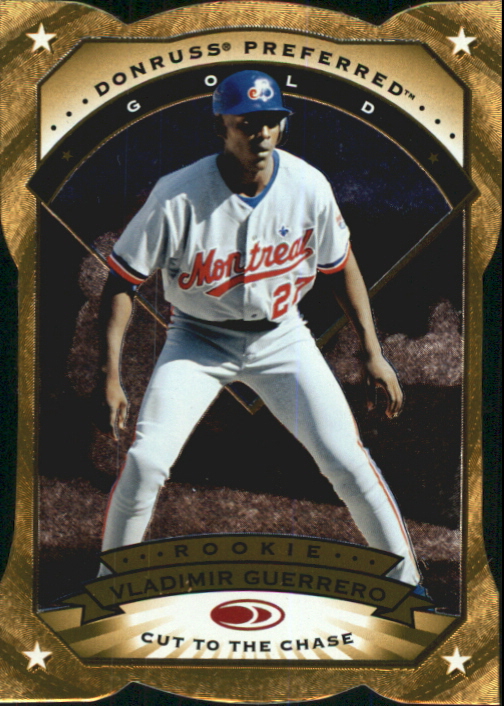 1997 Donruss Preferred Cut to the Chase #155 Vladimir Guerrero G