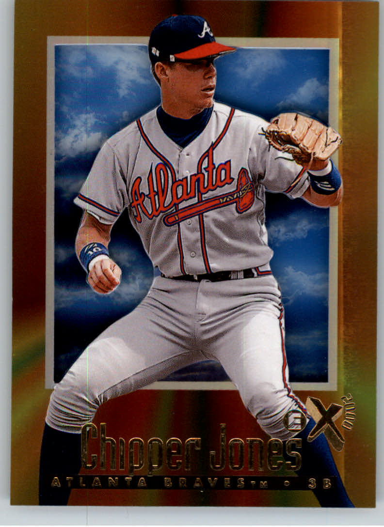1997 E-X2000 #54 Chipper Jones
