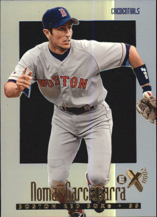 1997 E-X2000 Credentials #10 Nomar Garciaparra
