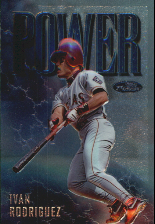 1997 Finest Embossed #289 Ivan Rodriguez S