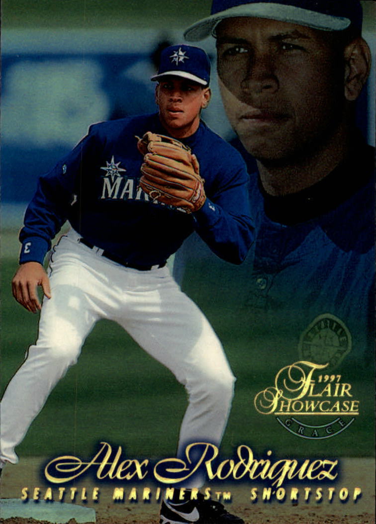 1997 Flair Showcase Row 1 #3 Alex Rodriguez