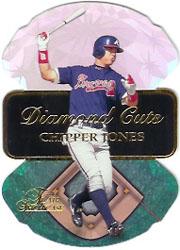 1997 Flair Showcase Diamond Cuts #9 Chipper Jones