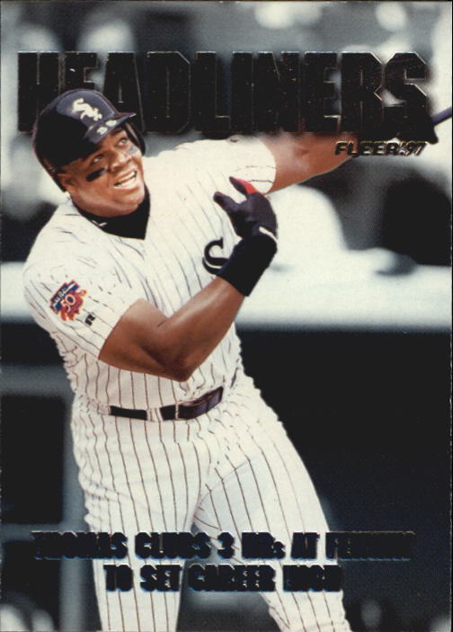 1997 Fleer Headliners #20 Frank Thomas
