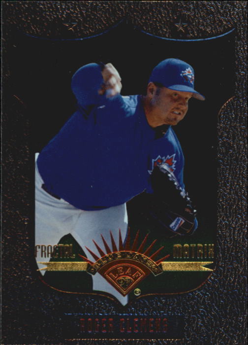 1997 Leaf Fractal Matrix #366 Roger Clemens LG SY