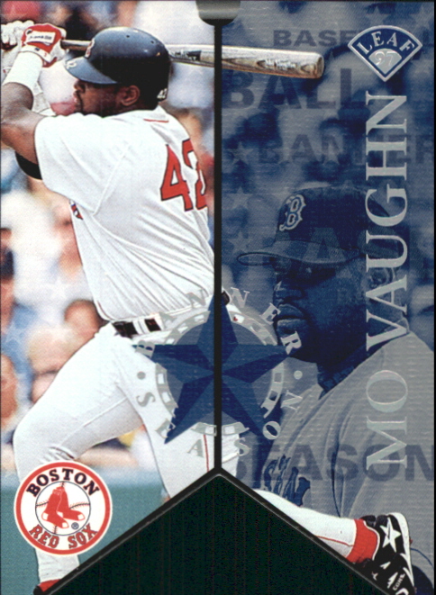 1997 Leaf Banner Season #8 Mo Vaughn