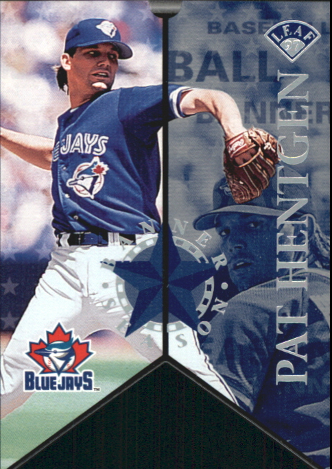 1997 Leaf Banner Season #13 Pat Hentgen