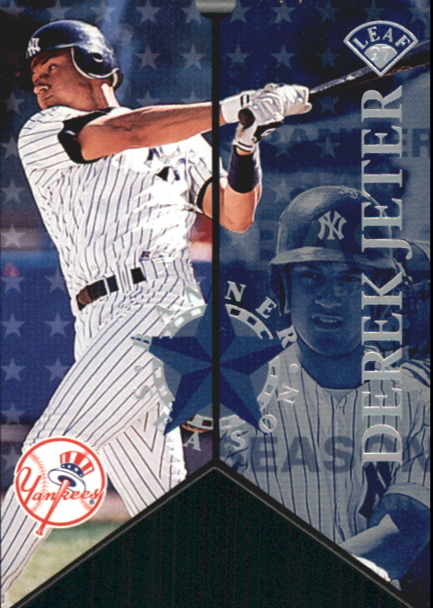 1997 Leaf Banner Season #14 Derek Jeter