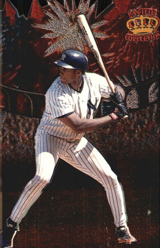 1997 Pacific Fireworks Die Cuts #9 Bernie Williams