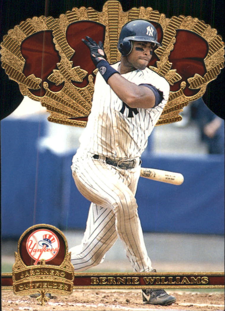 1997 Pacific Gold Crown Die Cuts #14 Bernie Williams
