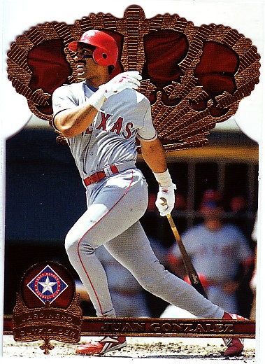 1997 Pacific Gold Crown Die Cuts #19 Juan Gonzalez