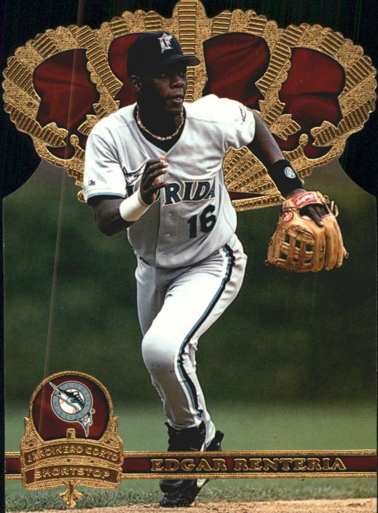 1997 Pacific Gold Crown Die Cuts #27 Edgar Renteria