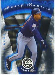 1997 Pinnacle Totally Certified Platinum Blue #68 Manny Ramirez