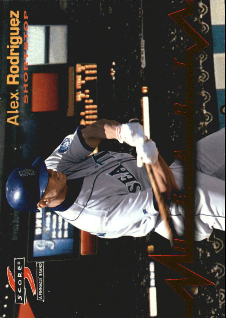 1997 Score Heart of the Order #7 Alex Rodriguez