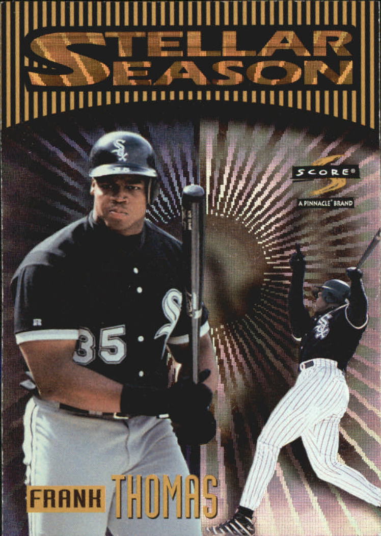 1997 Score Stellar Season #7 Frank Thomas