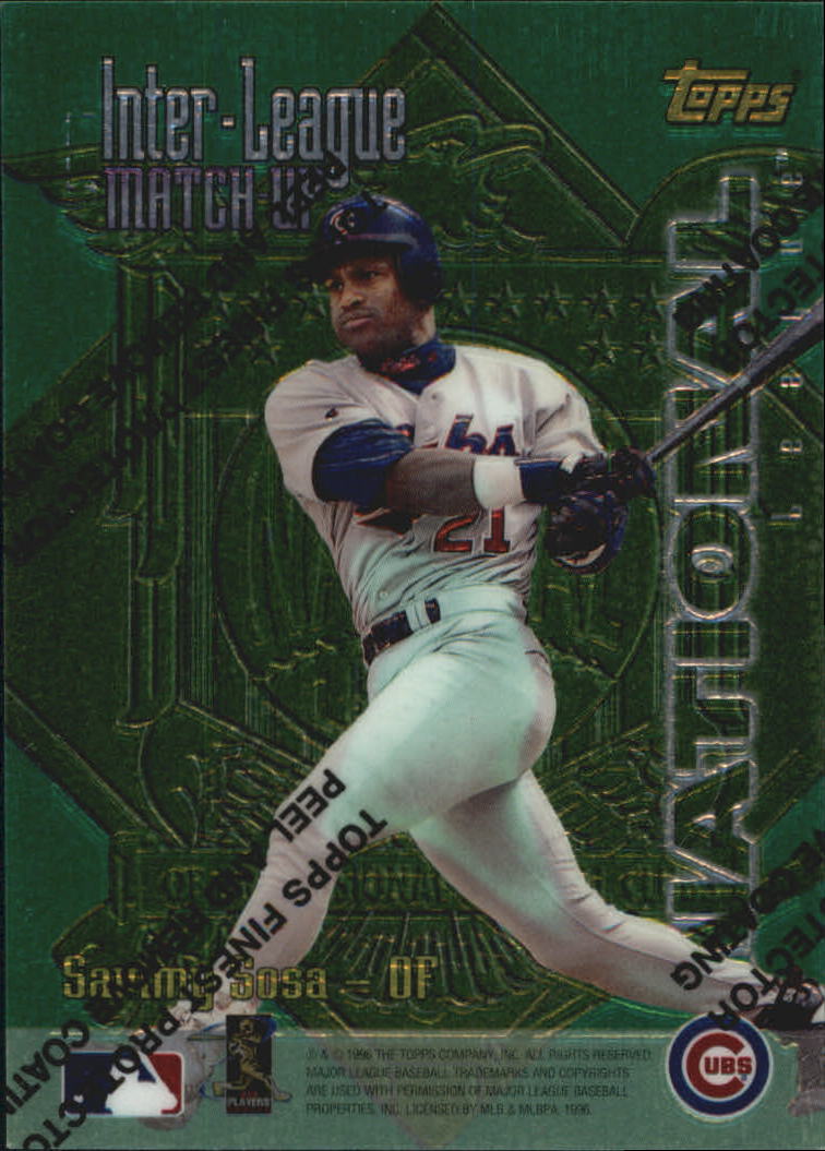 1997 Topps Inter-League Finest #ILM5 S.Sosa/F.Thomas
