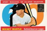 1997 Topps Mantle #29 Mickey Mantle/1960 Topps AS back image