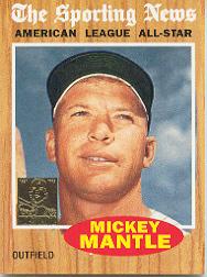 1997 Topps Mantle #35 Mickey Mantle/1962 AS