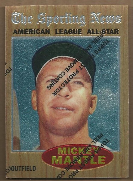 1997 Topps Mantle Finest #35 Mickey Mantle
