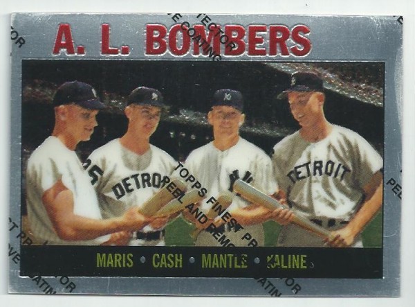 1997 Topps Mantle Finest #36 Mickey Mantle