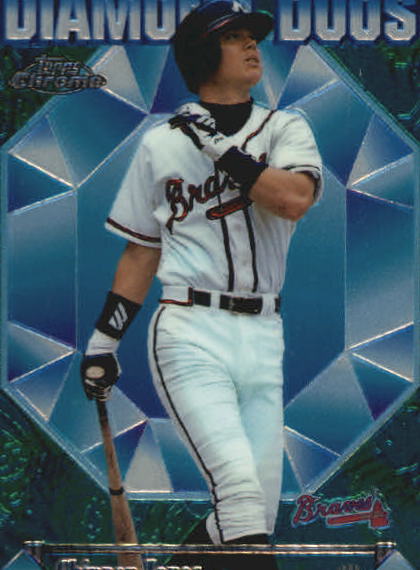 1997 Topps Chrome Diamond Duos #DD1 C.Jones/A.Jones