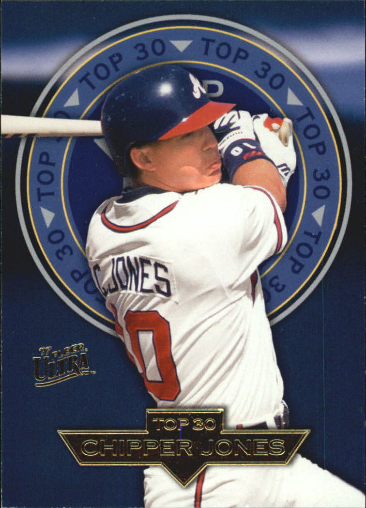 1997 Ultra Top 30 #8 Chipper Jones