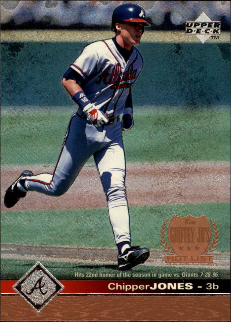 1997 Upper Deck #416 Chipper Jones GHL SP