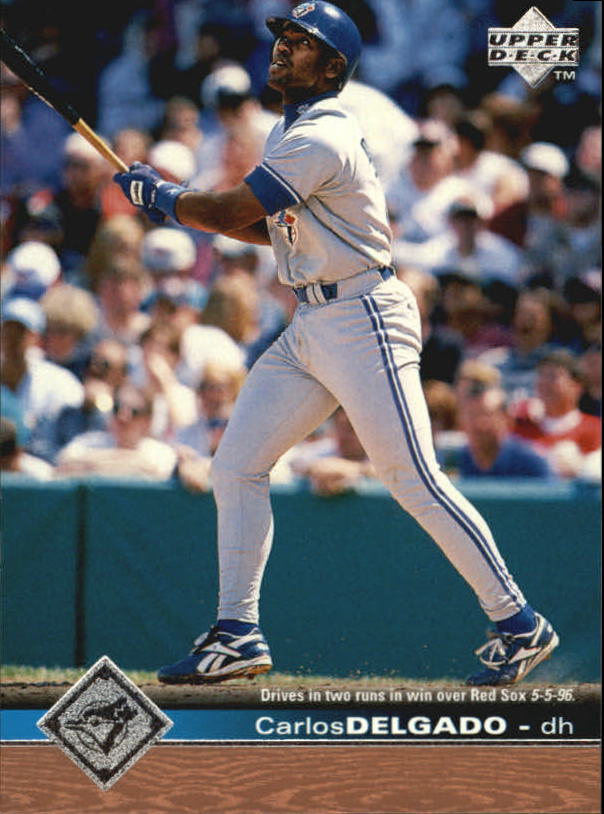 1997 Upper Deck #512 Carlos Delgado