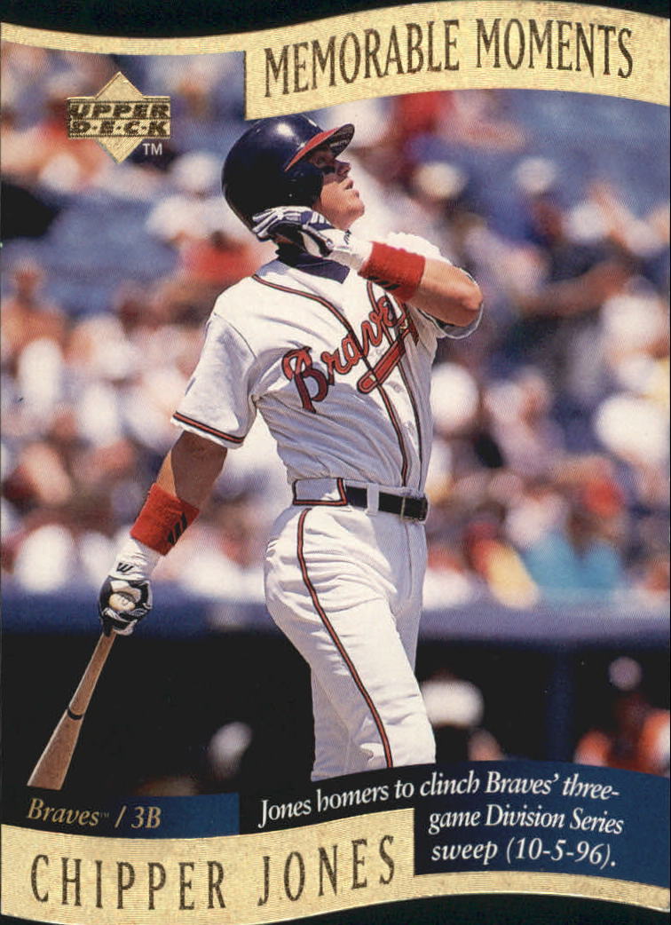 1997 Upper Deck Memorable Moments #A2 Chipper Jones