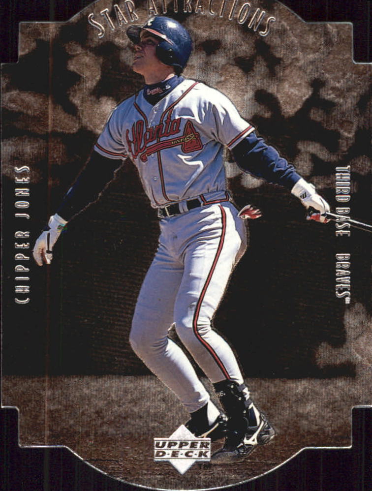 1997 Upper Deck Star Attractions #7 Chipper Jones