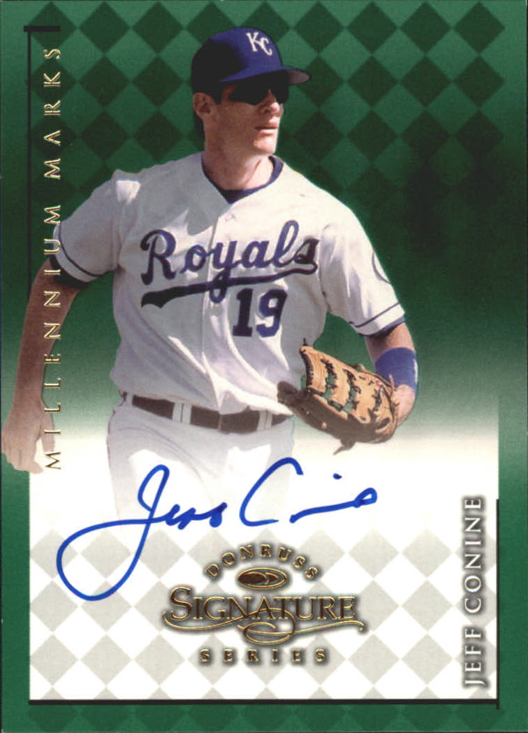 1998 Donruss Signature Autographs Millennium #31 Jeff Conine