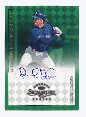 1998 Donruss Signature Autographs Millennium #61 Raul Ibanez
