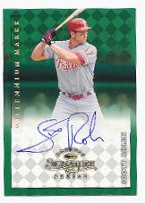 1998 Donruss Signature Autographs Millennium #101 Scott Rolen