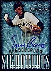 1998 Donruss Signature Significant Signatures #1 Ernie Banks/2000