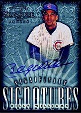 1998 Donruss Signature Significant Signatures #18 Billy Williams/2000
