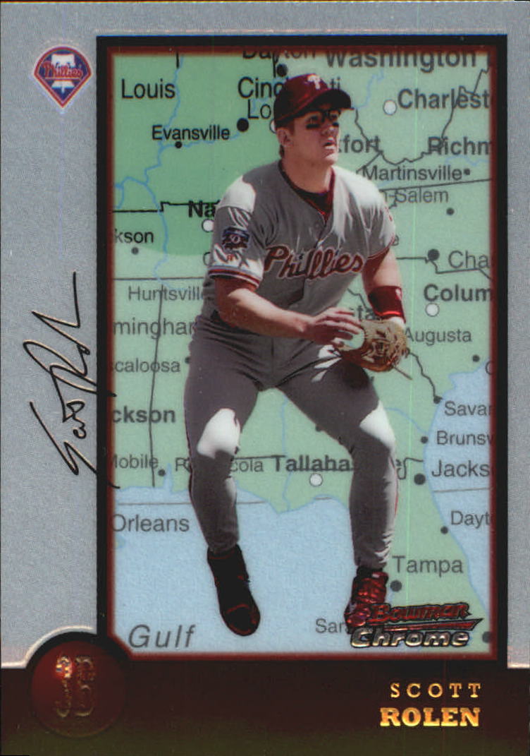 1998 Bowman Chrome International #2 Scott Rolen