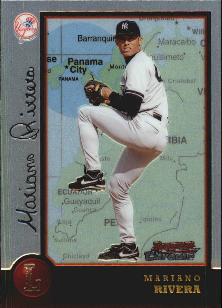 1998 Bowman Chrome International #269 Mariano Rivera