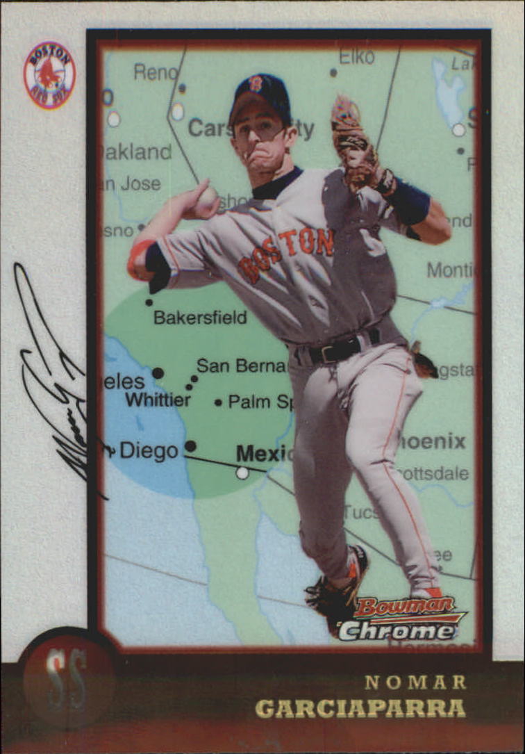 1998 Bowman Chrome International Refractors #1 Nomar Garciaparra