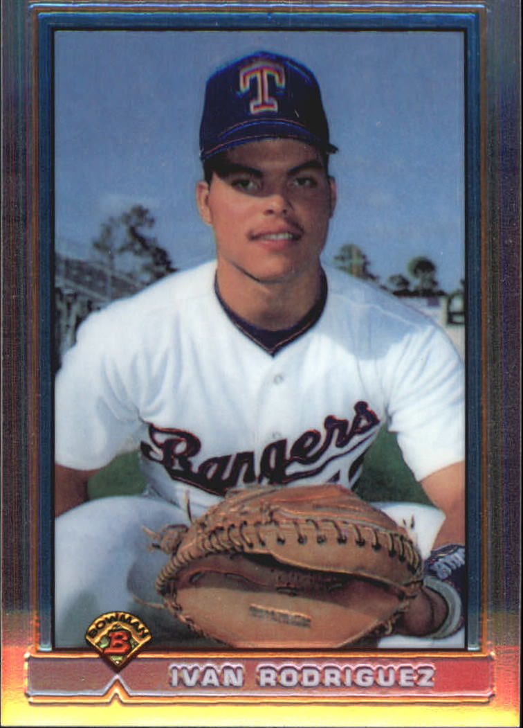 1998 Bowman Chrome Reprints #27 Ivan Rodriguez