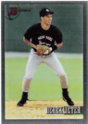 1998 Bowman Chrome Reprints #38 Derek Jeter