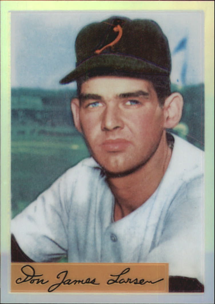 1998 Bowman Chrome Reprints Refractors #7 Don Larsen