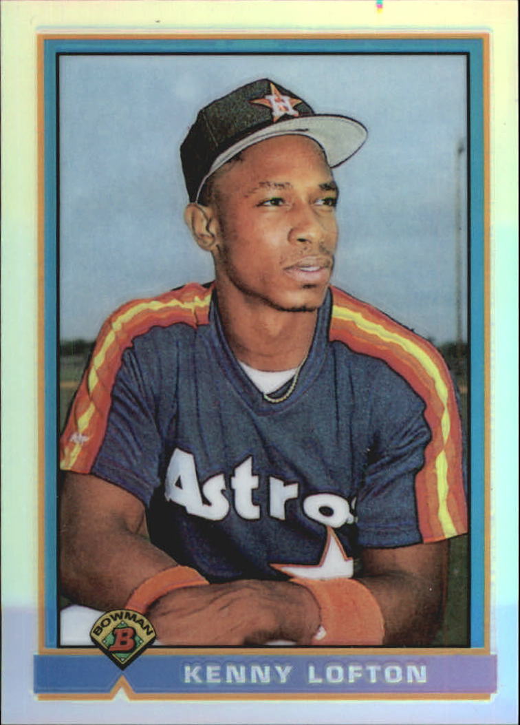 1998 Bowman Chrome Reprints Refractors #28 Kenny Lofton