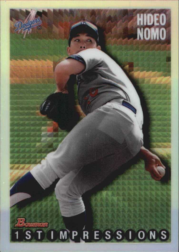 1998 Bowman Chrome Reprints Refractors #47 Hideo Nomo