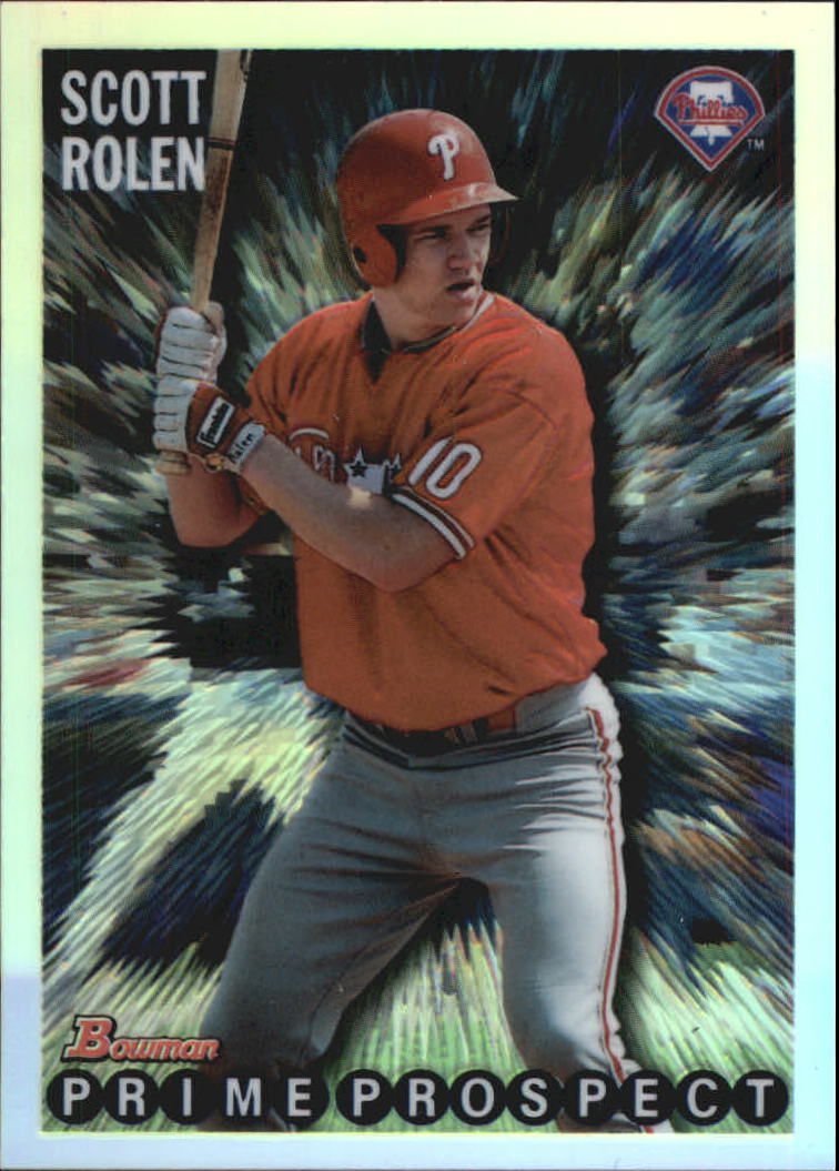 1998 Bowman Chrome Reprints Refractors #48 Scott Rolen